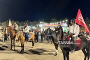 از ضرب مرشد تا تاخت اسب‌ها؛ بیرجند صحنه شورآفرینی ورزشکاران شد+ تصویر