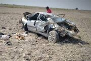 واژگونی پژو 405 در محور گرمسار ـ آرادان 5 مصدوم برجا گذاشت
