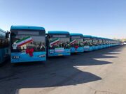 ورود ۱۵ اتوبوس دوکابین جدید به تهران