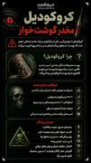 کروکودیل؛ مخدر گوشت‌خوار