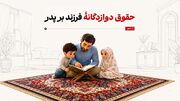 حقوق دوازده‌گانۀ فرزند بر پدر