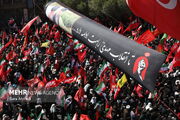 تشییع پیکر رهبر شهید انقلاب در مشهد - ۹