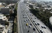 ترافیک سنگین در چالوس، هراز و مسیر رفت و برگشت آزادراه تهران–کرج