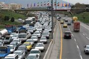  ترافیک سنگین در مسیرهای منتهی به تهران/ چالوس ساعاتی بسته می‌ شود