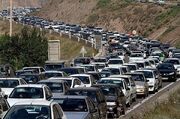 ترافیک سنگین در هراز و آزادراه قزوین–کرج–تهران