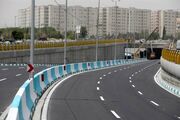 افتتاح زیرگذر بزرگراه شهید حکیم در تقاطع بلوار تعاون