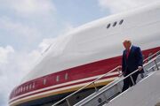 دونالد ترامپ با جت گران‌ قیمت قطری به ایرلند می‌ رود