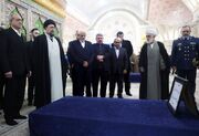 رئیس جمهور و اعضای هیئت دولت با آرمان‌های امام (ره) تجدید میثاق کردند