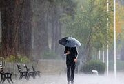 رگبار باران در ۱۳ استان