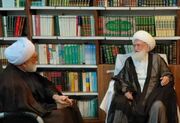 دیدار تولیت آستان قدس رضوی با آیت‌الله العظمی نوری‌همدانی