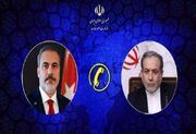 تبریک وزرای خارجه عراق و ترکیه به عراقچی