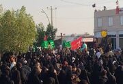 اجرای نمایش میدانی کاروان سرزمین کربلا در بخش سندرک میناب