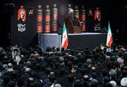 مراسم عزاداری شب عاشورای حسینی در جوار مقتل قائد شهید انقلاب اسلامی