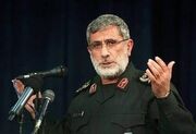 هشدار قاآنی به صهیونیست‌ها؛ باید سراسر لبنان را ترک کنید