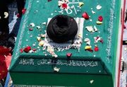ورود پیکر مطهر رهبر شهید به نجف اشرف