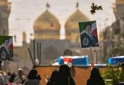 ورود پیکر رهبر شهید انقلاب به کربلای معلی