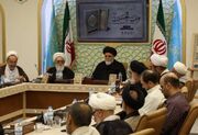 آیین رونمایی از کتاب «من الحسین» برگزار شد