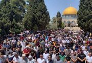 ۷۰ هزار فلسطینی نماز جمعه را در مسجد الاقصی اقامه کردند