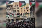 دانشجویان غزه میان ویرانه‌ها جشن فارغ ‌التحصیلی برگزار کردند + فیلم