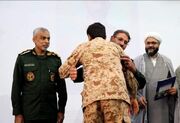 قدردانی از سربازان نمونه در سپاه امام سجاد (ع) هرمزگان