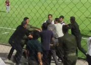 فوری: تبر به دست در بازی جوانان به زندان افتاد