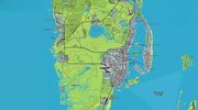 نقشه کامل GTA 6 توسط یکی از طرفداران با مقیاس ۱:۱ طراحی شده است
