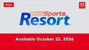 از بازی Nintendo Switch Sports Resort رونمایی شد