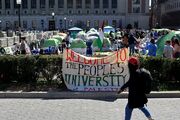 Biden aims to strike careful balance as college protests spread