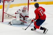 Capitals win a wild one, outlast Hurricanes in a shootout