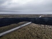 Icelandic volcano erupts, turning sky orange and forcing evacuations