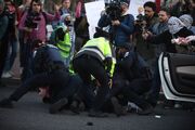 Driver accused of menacing crowd at pro-Palestinian protest near Capitol