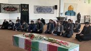 کاروان لاله‌های فاطمی در دانشگاه پیام نور سیستان و بلوچستان؛ استقبال پرشور جامعه دانشگاهی از شهید گمنام