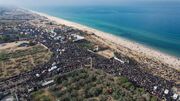 آغاز بازگشت آوارگان فلسطینی به شمال غزه