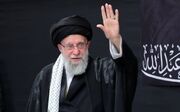 پیکر رهبر شهید انقلاب در حرم رضوی آرام گرفت