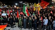 صد و سی‌وچهارمین شب حماسه؛ عزاداری بروجردی‌ها در فراق رهبر شهید وتجدید میثاق با آرمان‌های انقلاب + فیلم