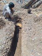 چشمه سیاه‌کوه اردکان جانی دوباره گرفت+فیلم