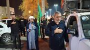 گوشه‌هایی از ایستادگی و مقاومت مردم انقلابی آبدان در تجمع شبانه + فیلم و عکس