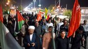 تداوم مردم انقلابی شهر آبدان در میدان مقاومت + عکس