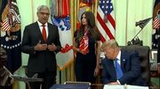 دانِ خوابالو؛ لقب تازه منتقدان برای ترامپ + فیلم