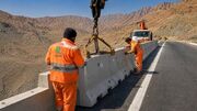 ایمن‌سازی ۹ دهانه پل در آزادراه قم ـ تهران