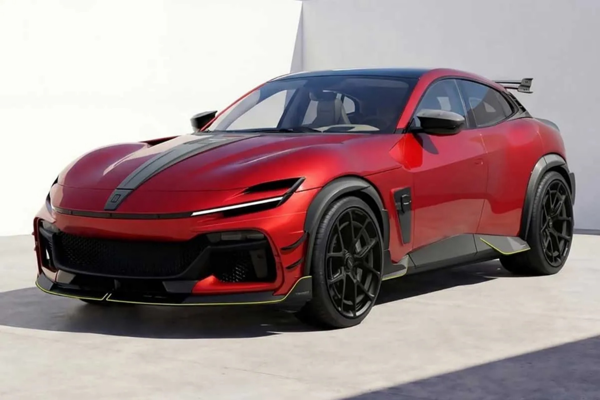 فراری پوروسانگوئه با امضای منصوری؛ مدل سفارشی یکی از جذاب‌ترین خودروهای دنیا معرفی شد