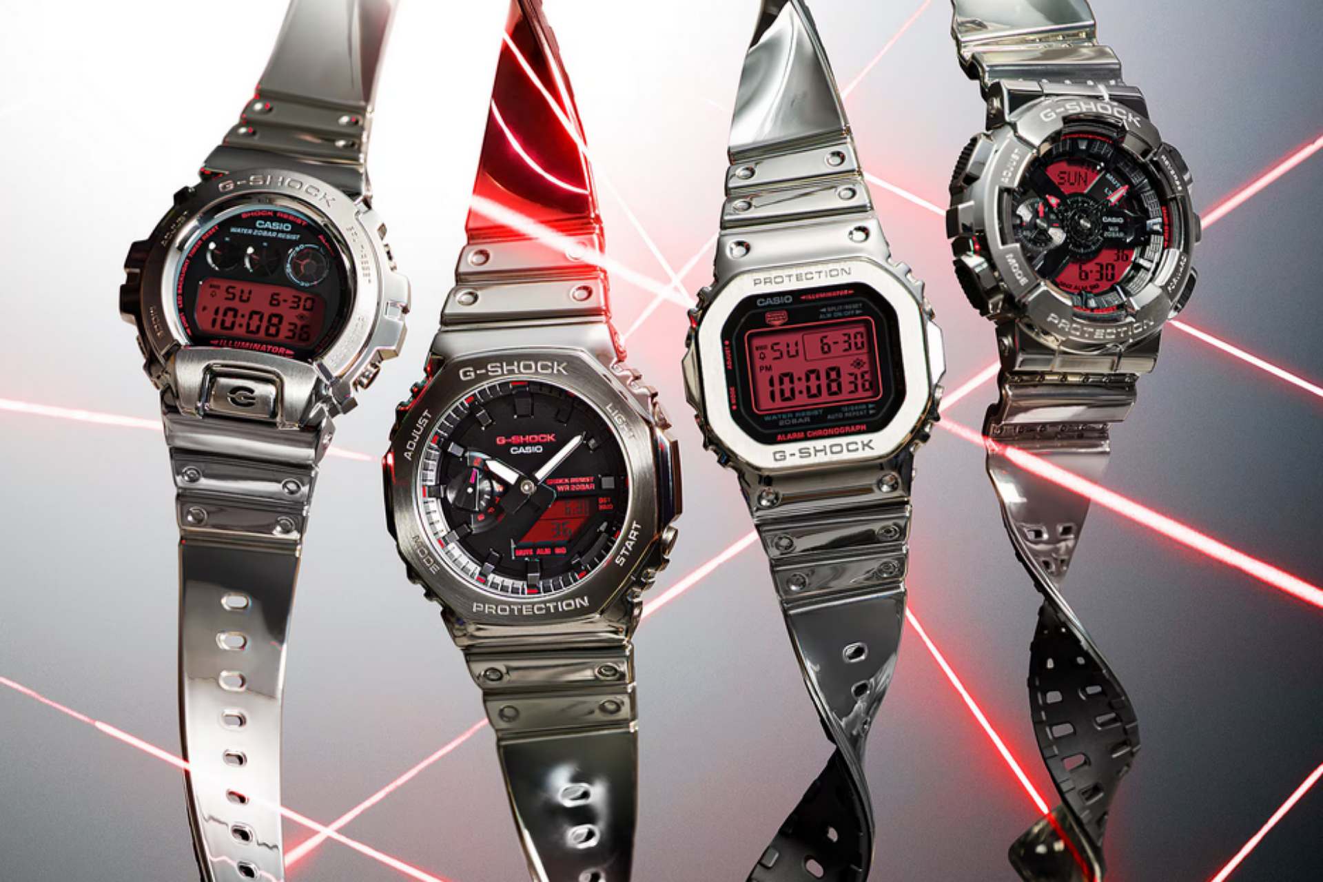 ساعت‌های فلزی جدید کاسیو با طراحی چشم‌نواز از راه رسیدند